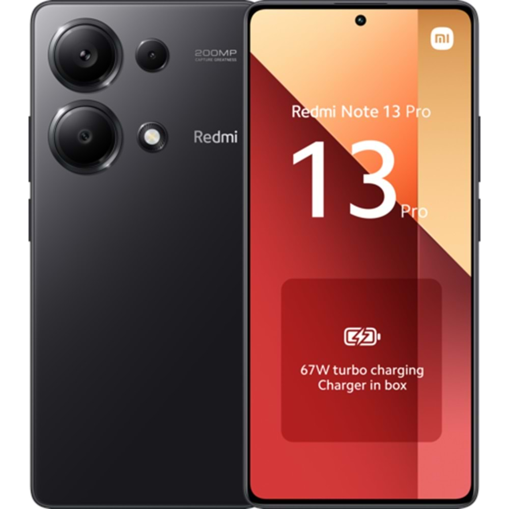 TELEFON XIAOMI REDMI NOTE 13 PRO MIDNIGHT BLACK 12GB RAM 512GB