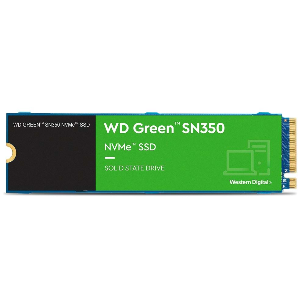 SSD WD GREEN 500GB SN350 m.2 Nvme WDS500G2G0C 2400/1500Mbps