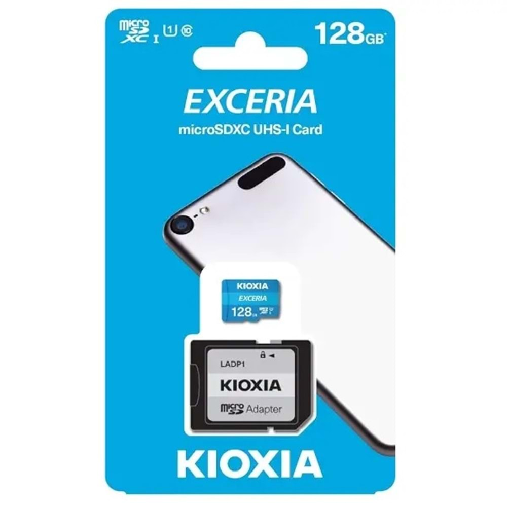 BELLEK KIOXIA 128GB MICRO SDXC G2 4K 100Mb/s LMEX2L128GG2 V30 U3