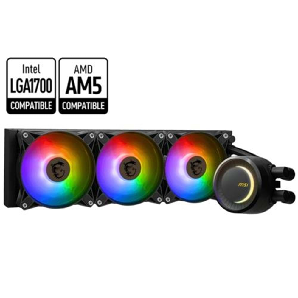 İŞLEMCİ FANI MSI MAG CORELIQUID E360 360mm Sıvı Soğutucu 1700/AM5