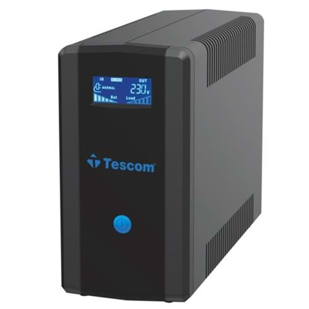 UPS TESCOM LEO+ 1500VA LCD (2x9AH) 5-10dk