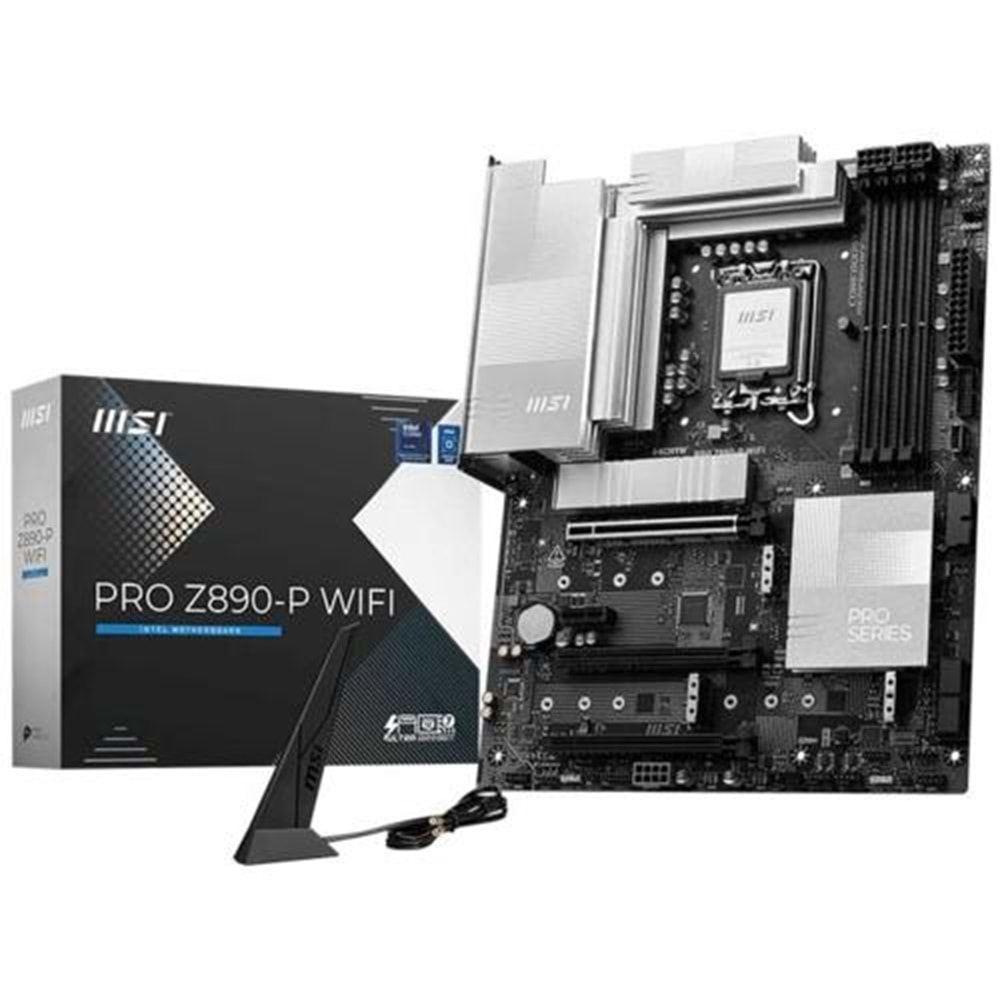 ANAKART MSI PRO Z890-P WIFI DDR5 9200(OC) 1851p