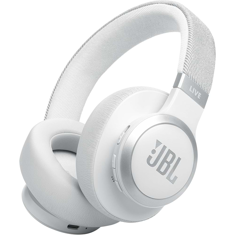 KULAKLIK JBL LIVE 770BT NC BLUETOOTH BEYAZ