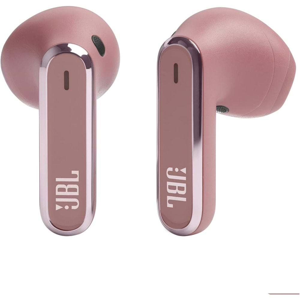 KULAKLIK JBL LIVE FLEX BLUETOOTH ADAPTIVE NOISE CANCELLING PEMBE