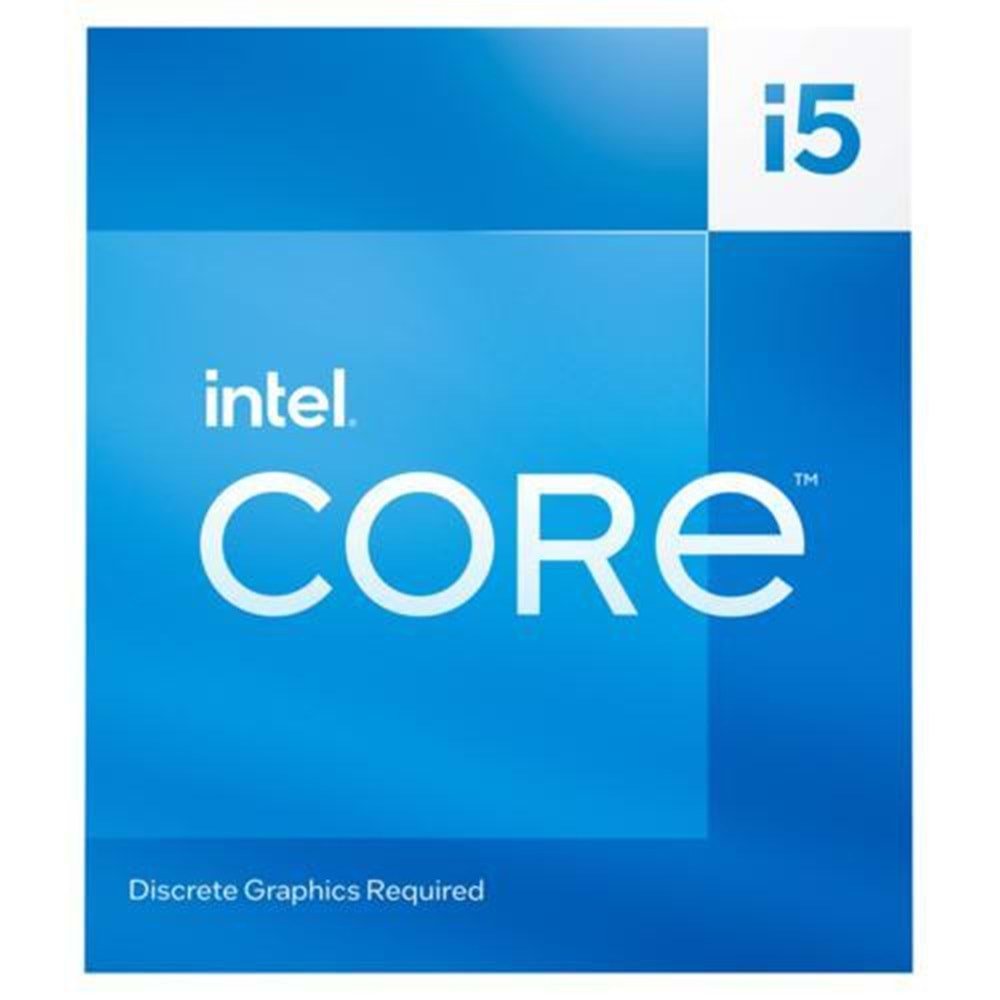 İŞLEMCİ INTEL i5-14400F 2.5 GHz 4.7 GHz 20MB LGA1700P TRAY