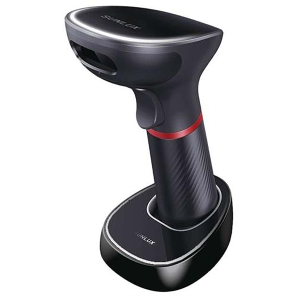 Sunlux XL-9610 2D Karekod Okuyucu + Stand Kablosuz Wifi:150mt, Bluetoo