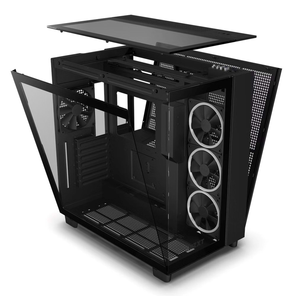 KASA NZXT H9 Elite Black RGB Tempered Glass USB 3.2 Atx Mid Tower