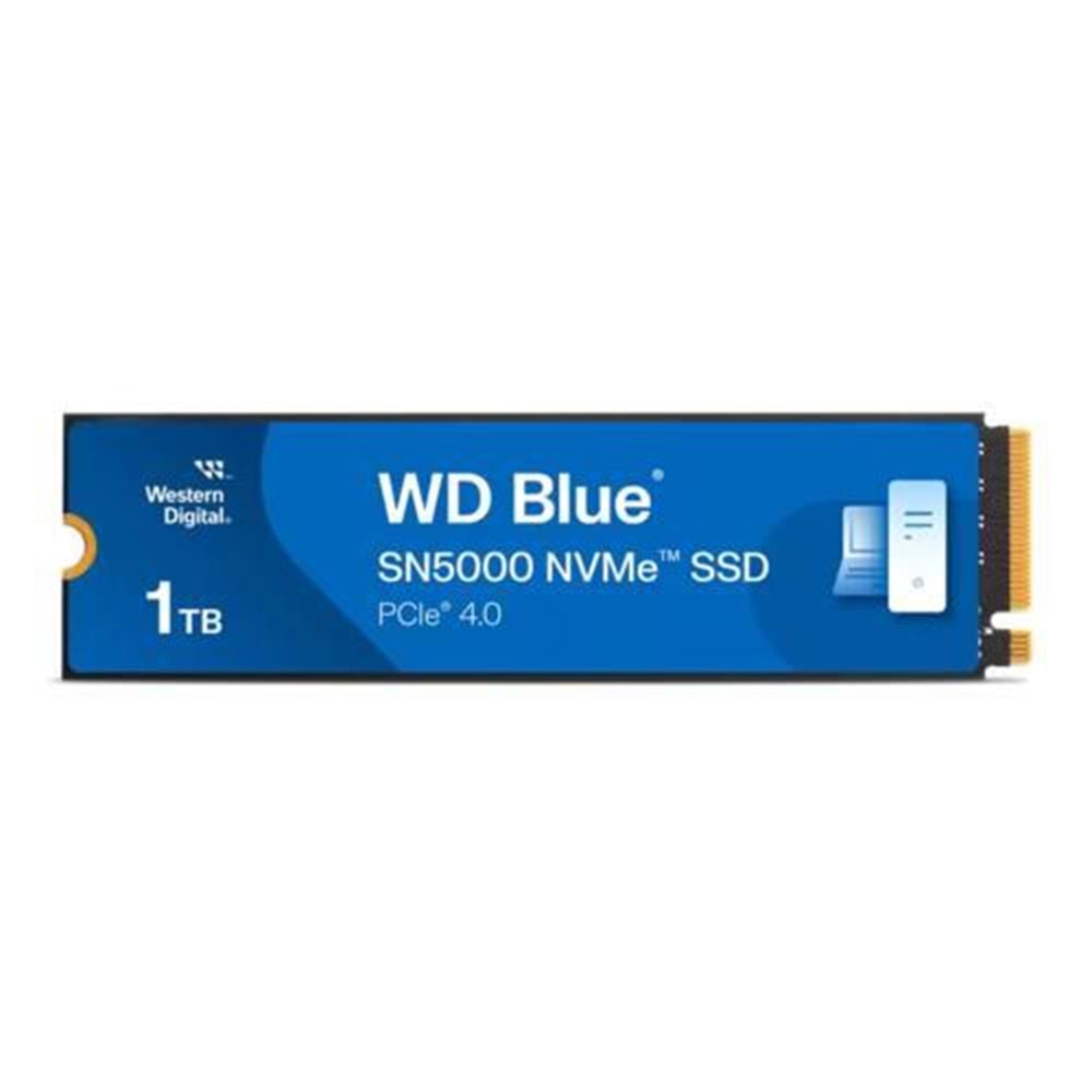 SSD WD 1TB Blue SN5000 m2 Nvme WDS100T4B0E 5150 -4900MB/s Gen4