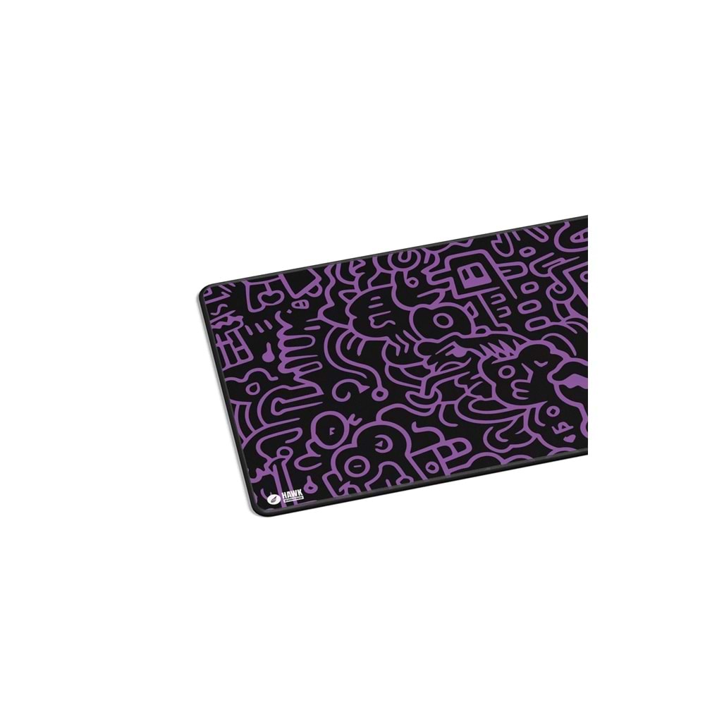 MOUSEPAD Hawk Doodle 90x40