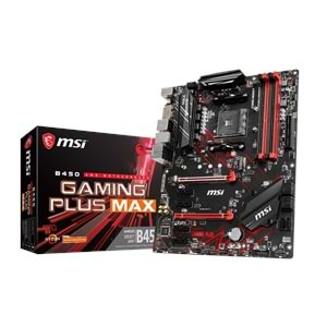 ANAKART MSI B450 GAMING PLUS MAX DDR4 DVI HDMI USB3.2 ATX