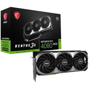 EKRAN KARTI MSI RTX4080 SUPER VENTUS 3X OC 16GB GDDR6X 256B DX12