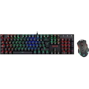 REDRAGON K551RGB-BA MECHANICAL KEYBOARD US LAYOUT M607 MOUSE COMBO