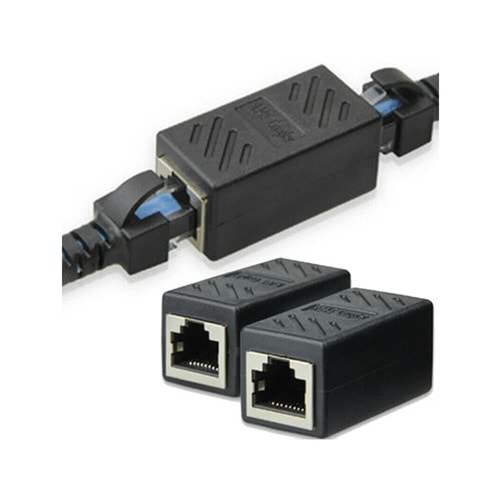 RJ45 EXTENDER UZATMA ADAPTORU SIYAH KALITELI