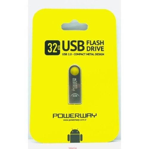 USB BELLEK 32GB POWERWAY