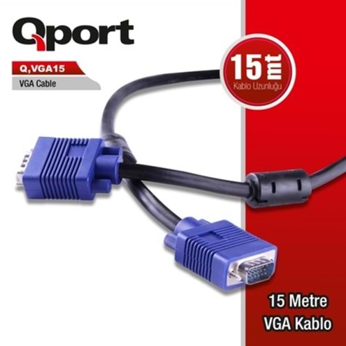 KABLO QPORT Q-VGA15 15MT VGA
