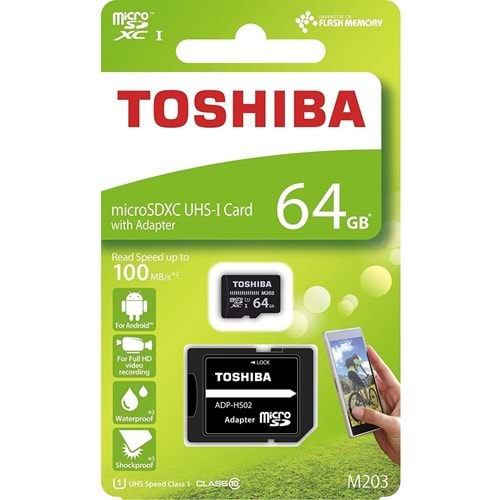 BELLEK TOSHIBA MICROSD 64GB THN-M203K0640EA