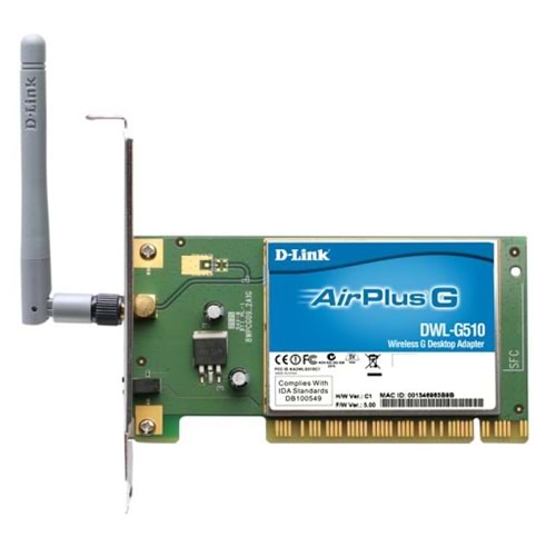 WIRELESS PCI D-LINK DWL-G510
