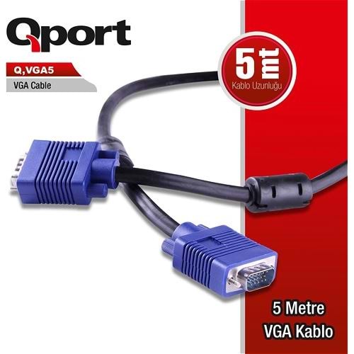 KABLO QPORT Q-VGA5 5MT VGA