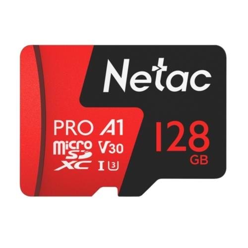 BELLEK NETAC 128GB MICRO SDXC V30/A1/C10 NT02P500PRO-128G-R