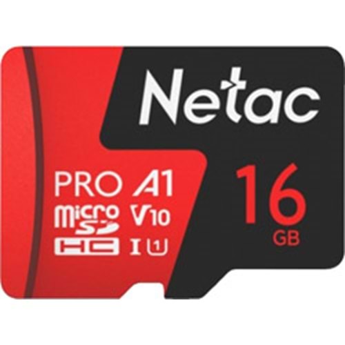 BELLEK NETAC 16GB MICRO SDHC V10/U1/C10 NT02P500PRO-016G-R