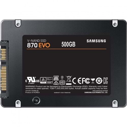 SSD SAMSUNG 870 EVO 500GB SSD Disk MZ-77E500B 560 - 530MB/s