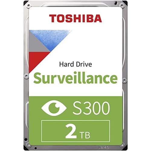 HDD TOSHIBA 3.5 2TB S300 128MB 5400RPM HDWT720UZSVA 7/24
