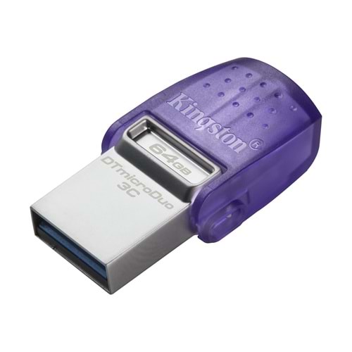 USB BELLEK KINGSTON 64GB DATA TRAVELER Duo DTDUO3CG3/64GB