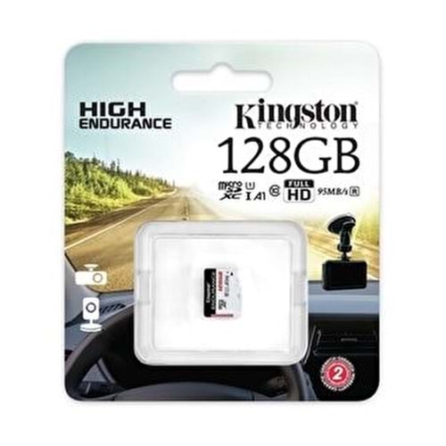 BELLEK KINGSTON 128GB MICRO SD HIGH ENDURANCE SDCE/128GB
