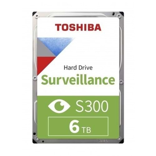 HDD TOSHIBA 3.5 6TB S300 PRO 256MB 5400Rpm HDWT860UZSVA 7/24