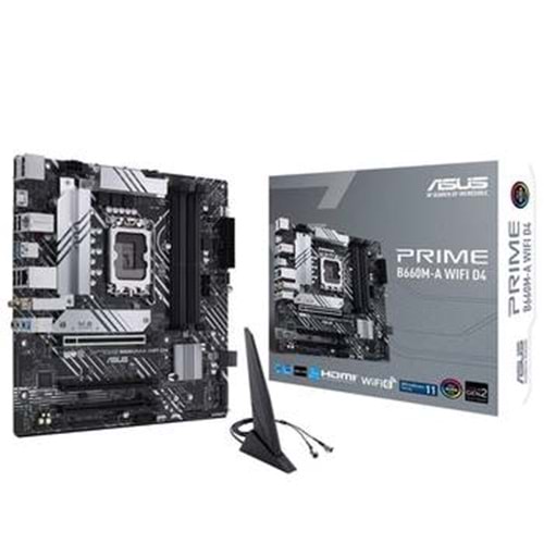 ANAKART ASUS PRIME B660M-A WIFI D4 DDR4 5333MHZ 1700p