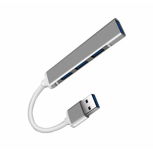USB ÇOKLAYICI ULTRA SLIM USB 3.0 HUB COKLAYICI METAL 4 PORT