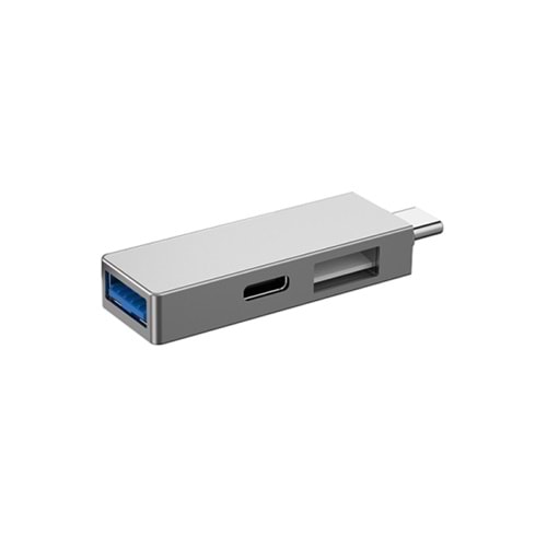 WIWU T02 PRO USB TYPE-C HUB 1xUSB-C 2xUSB-A