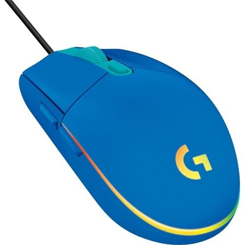 MOUSE LOGITECH G102 BLUE 910-005801 GAMING