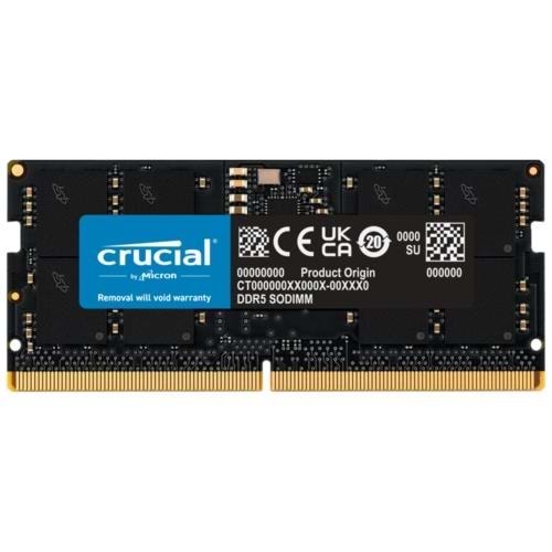 CRUCIAL 16GB 4800MHz DDR5 CT16G48C40S5 NOTEBOOK