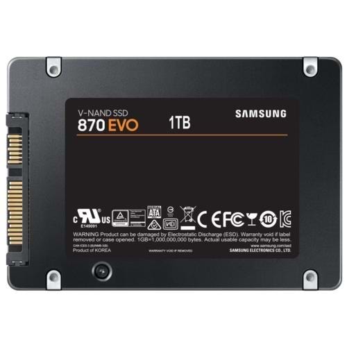 SSD SAMSUNG 870 EVO 1TB SSD Disk MZ-77E1T0BW 560-530 MB/s, 2.5