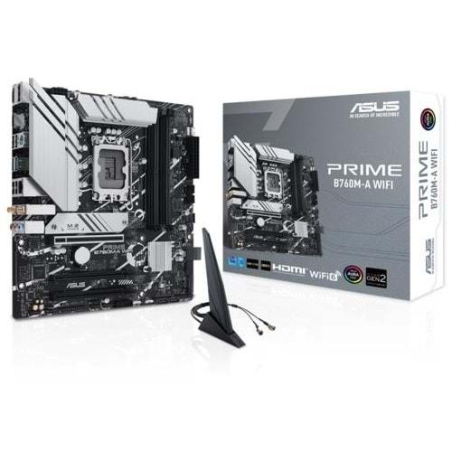 ANAKART ASUS PRIME B760M-A WIFI DDR5 S+V+GL 1700p
