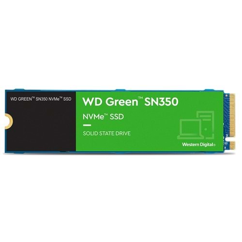 SSD WD GREEN 500GB SN350 m.2 Nvme WDS500G2G0C 2400/1500Mbps