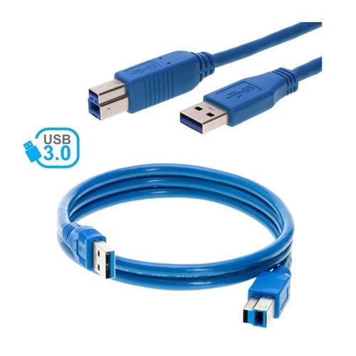 KABLO USB 3.0 AM TO BM 1.5M