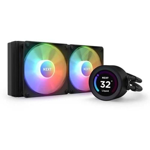 NZXT Kraken Lite Black RGB AIO LCD Display 240m Sıvı Soğutucu 1700/AM5