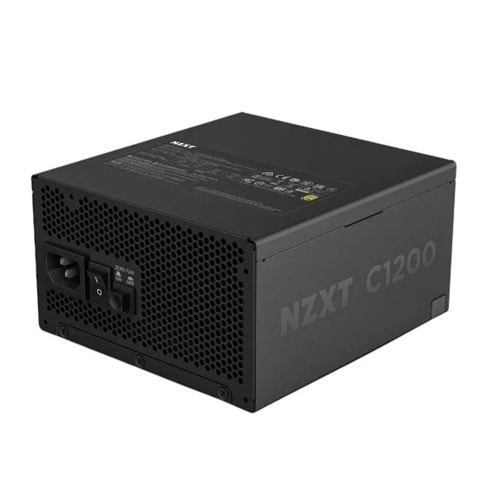 POWER SUPPLY NZXT 1200W C1200 Black 80+ Gold Tam Modüler PCIe 5.0 ATX