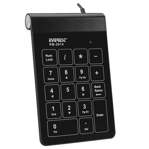 EVEREST KB-2014 USB NUMERIC KEYBOARD