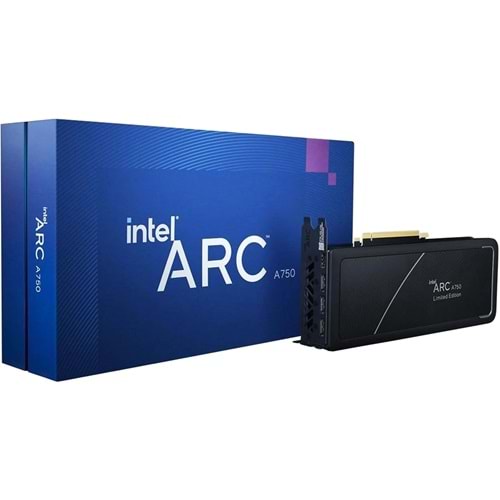 EKRAN KARTI INTEL ARC A750 21P02J00BA 8GB GDDR6 HDMI DP 256Bit