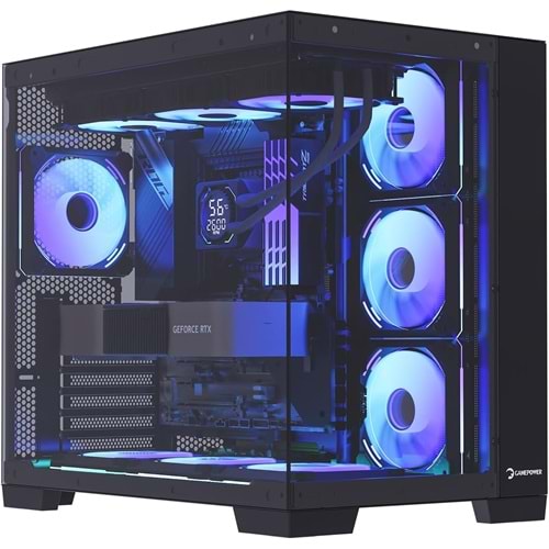 Kasa Gamepower Warcry Pulse 4x12cm FAN ARGB 750w Psu