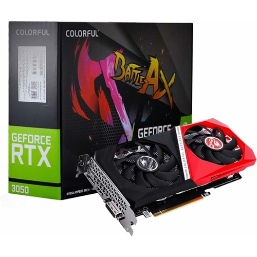Ekran Kartı Colorful Rtx3050 8GB GDDR6 128Bit