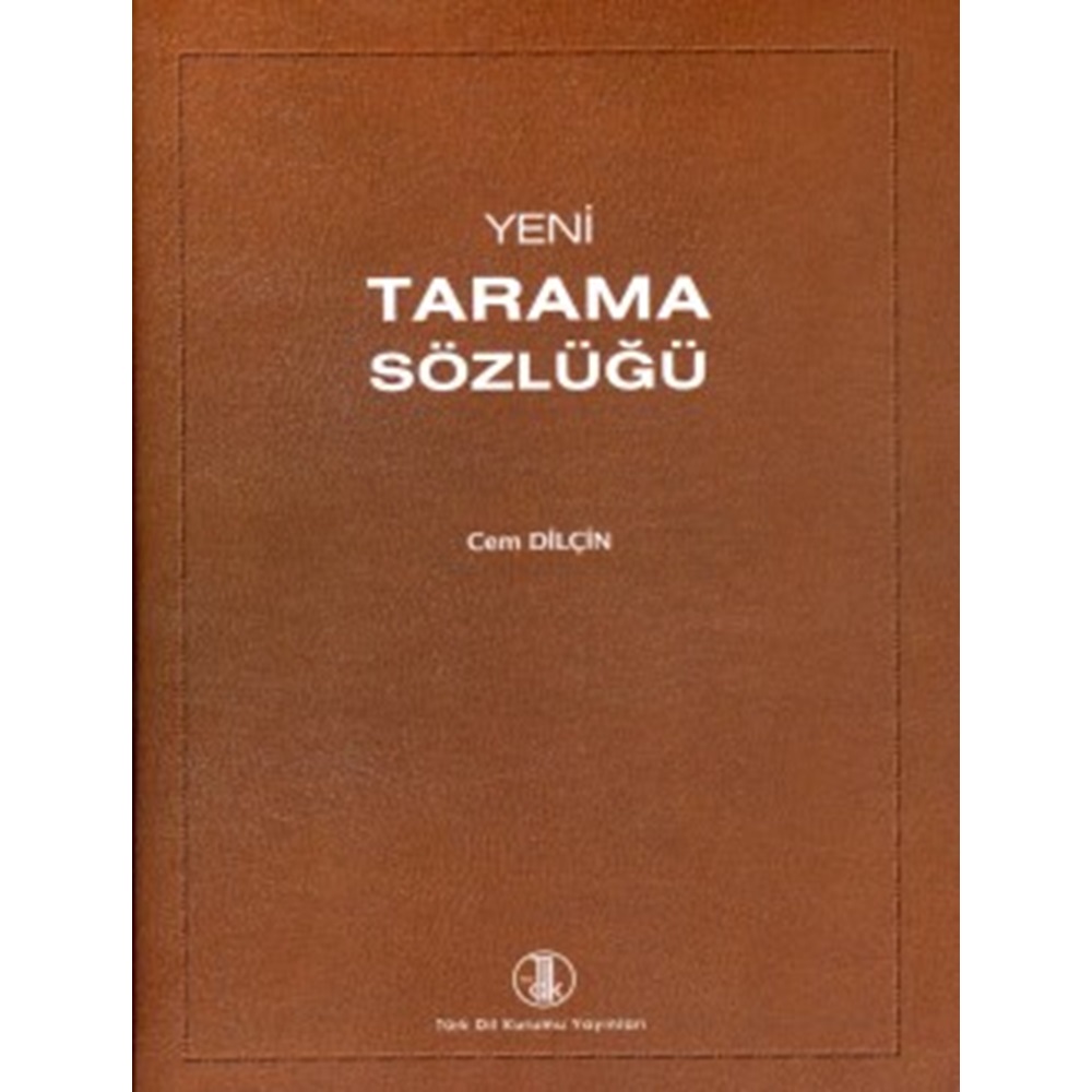 TARAMA SÖZLÜĞÜ 6