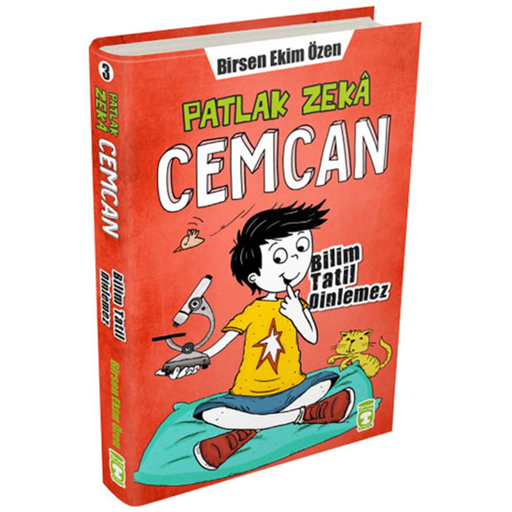 Patlak Zeka Cemcan 3 Bilim Tatil Dinlemez Ciltli