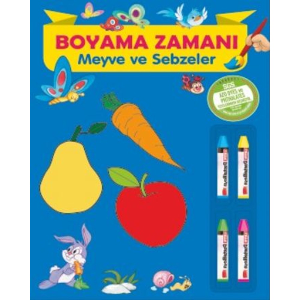 Boyama Zamanı Meyve ve Sebzeler