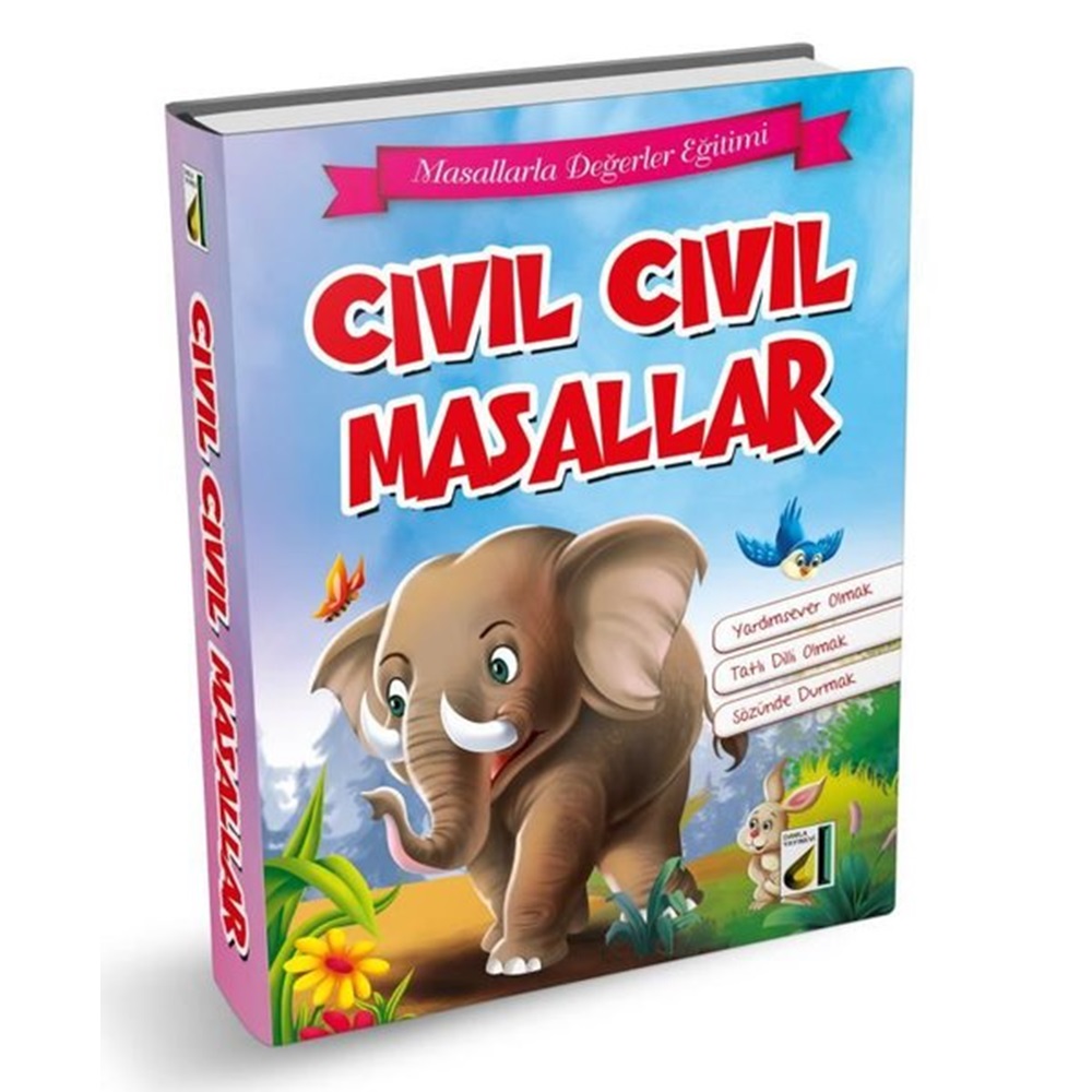 Masallarla Değerler Eğitimi Cıvıl Cıvıl Masallar Ciltli