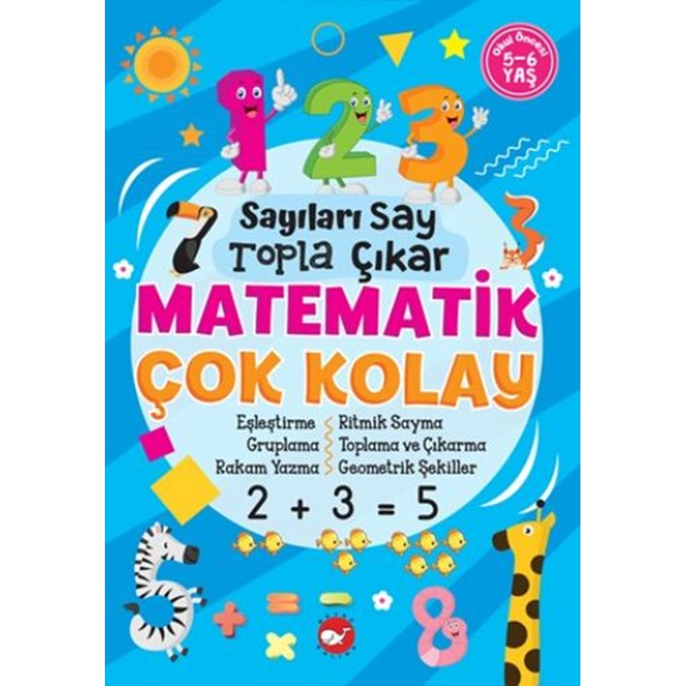 Sayıları Say Topla Çıkar Matematik Çok Kolay