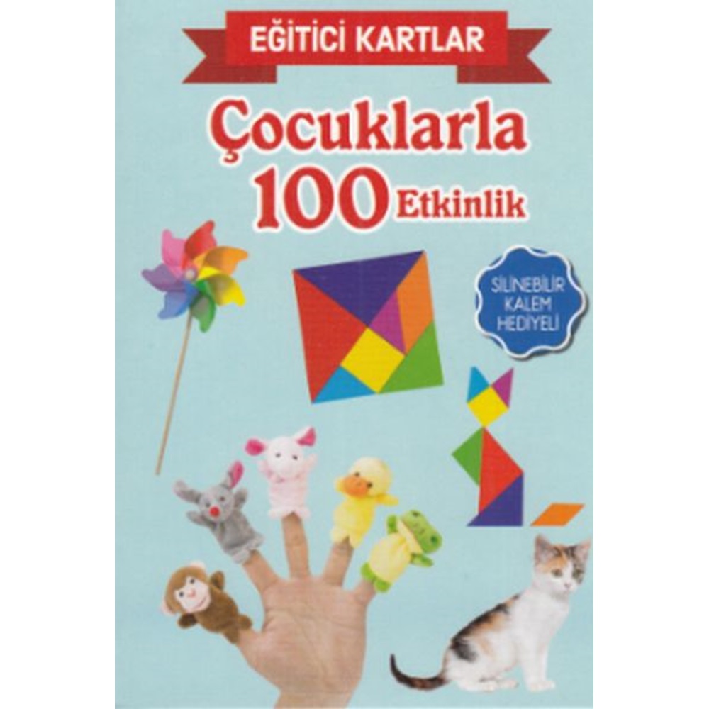 Eğitici Kartlar Çocuklarla 100 Etkinlik